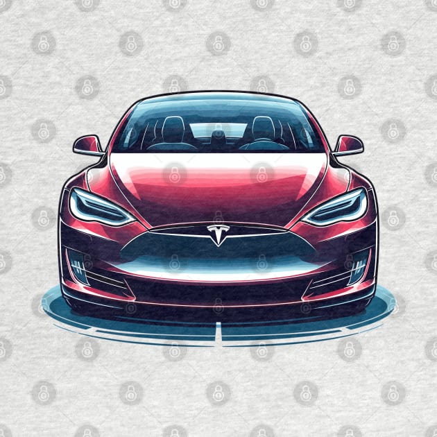 Tesla Model S by Vehicles-Art